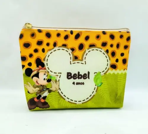 Necessaire Festa Safari do Minnie