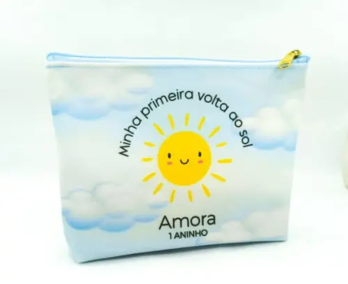 Necessaire Minha Primeira Volta ao Sol