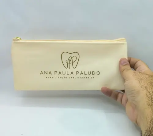 Carteira Comercial Odontologia ou Dentista 25 cm Marfim