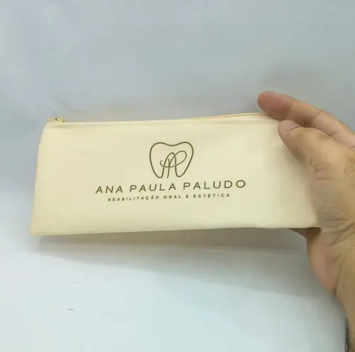 Carteira Comercial Odontologia ou Dentista 25 cm Marfim