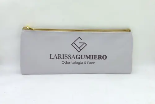 Carteira Odontologia 25 cm x 9cm - Cinza