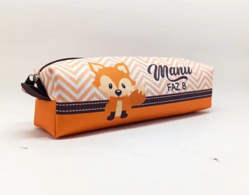 Estojo Personalizado Raposinha