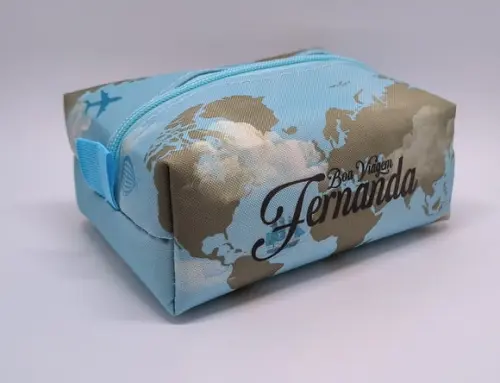 Mini Necessaire Box Mapa Mundi