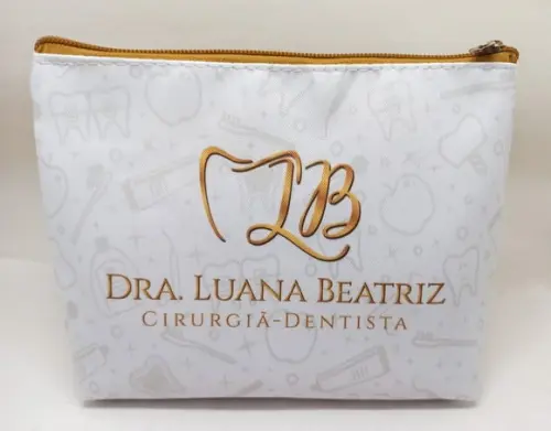 Necessaire Comercial Odontologia 18cm Mod Branca 0006