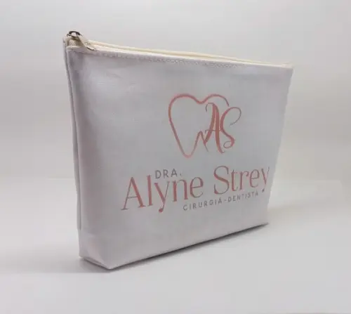 Necessaire Comercial Odontologia Modelo 18cm Granito Cinza