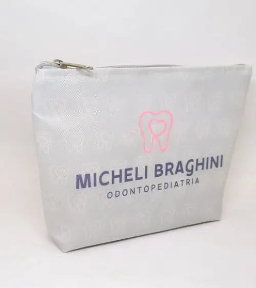 Necessaire Comercial Odontologia Modelo 18cm Cinza 005