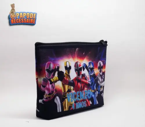 Necessaire Festa Power Ranger