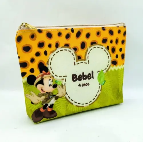 Necessaire Festa Safari do Mickey