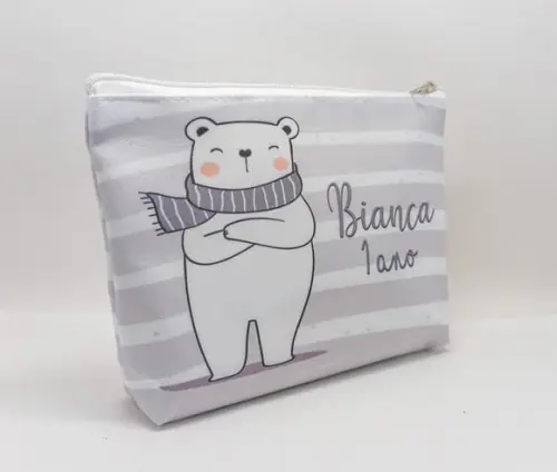 Necessaire Festa Urso Escandinávio
