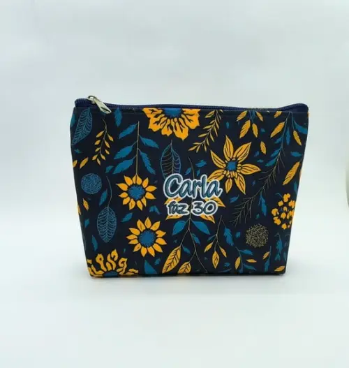 Necessaire Floral Azul 001