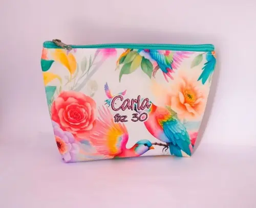 Necessaire Floral Colorida 002