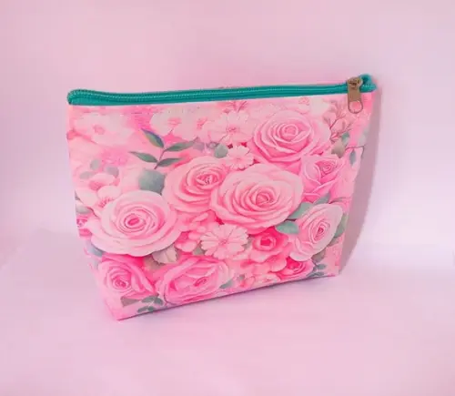 Necessaire Floral Rosas 001