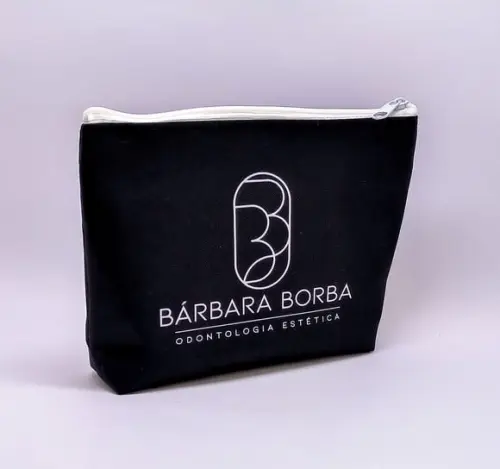 Necessaire Odontologia 18cm - Modelo Preta 007