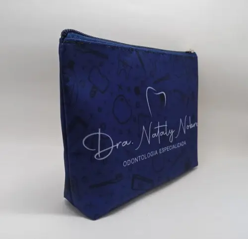 Necessaire Odontologia 18cm Azul Marinho 003
