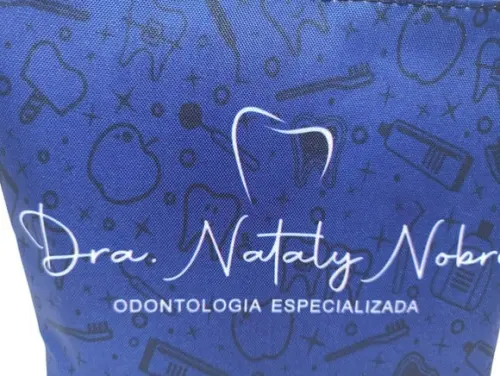 Necessaire Odontologia 18cm Azul Marinho 003