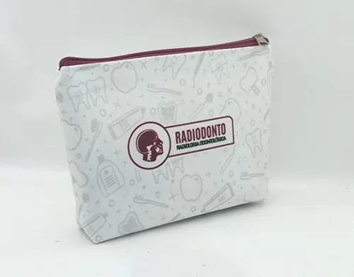 Necessaire Odontologia 18cm Vinho