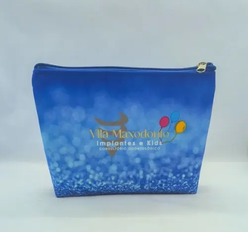 Necessaire Odontologia ou Dentista 18cm Azul 003
