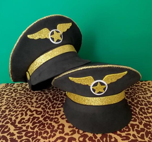 Quepe de Capitão da Aviação em E.v.a (kit com 5 Unidades)