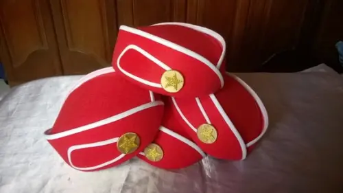 Boina Aeromoça (kit com 4 Unidades)
