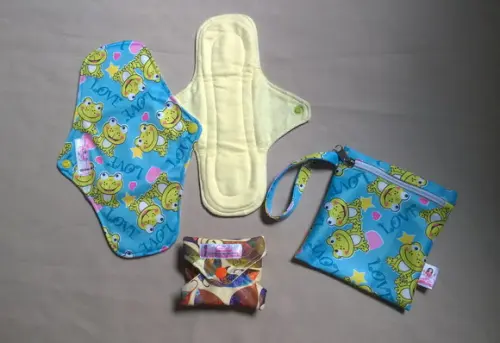 Kit Absorventes Reutilizáveis