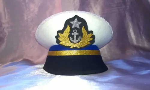 Quepe da Marinha em E.v.a e Feltro