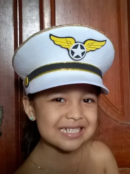 Quepe de Capitão em E.v.a e Feltro