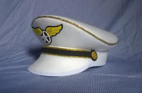 Quepe de Capitão em E.v.a e Feltro