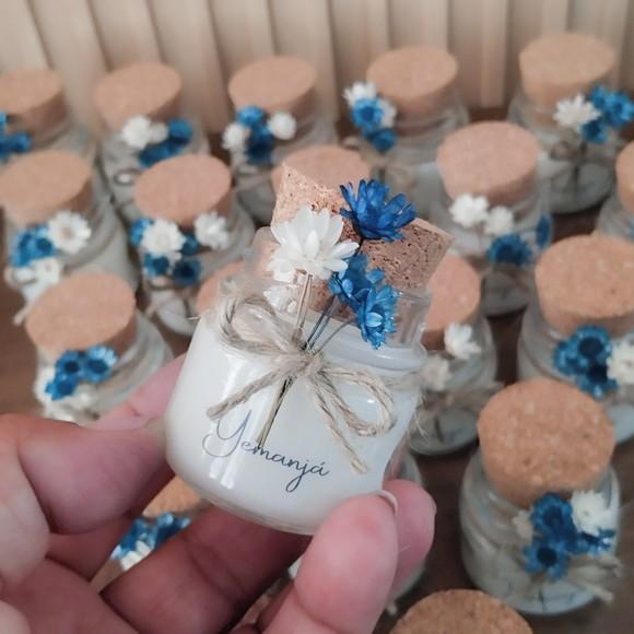 Vela Aromática Lembrancinha Casamento/maternidade/noivado