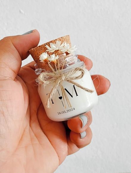 Vela Aromática Lembrancinha Casamento/maternidade/noivado