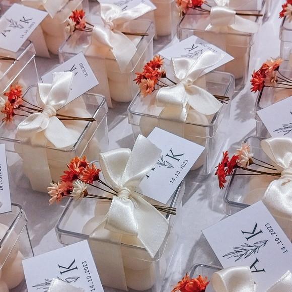 Vela Perfumada para Lembrancinha Mini Bubble Personalizada