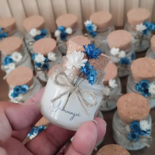 Vela Aromática Lembrancinha Casamento/maternidade/noivado