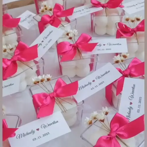 Vela Perfumada para Lembrancinha Mini Bubble Personalizada