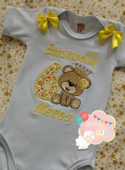 Body Peraonalizado Mesversário!
