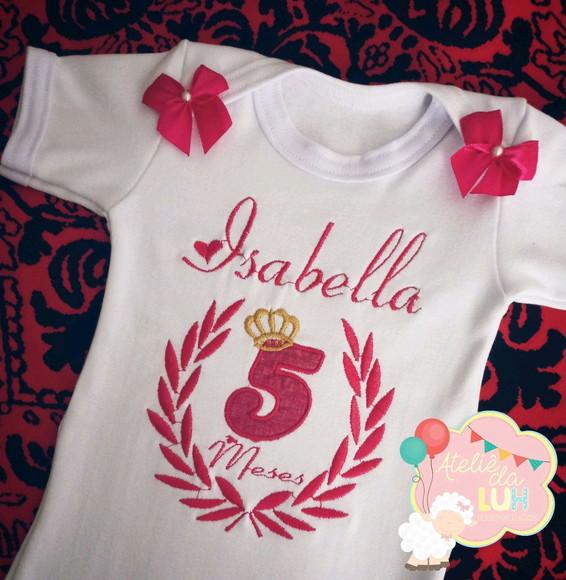 Body Personalizado Mesversário!