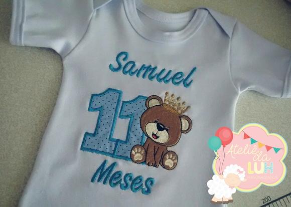 Body Personalizado Mesversário!