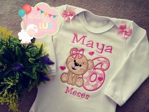 Body Personalizado Mesversário!!