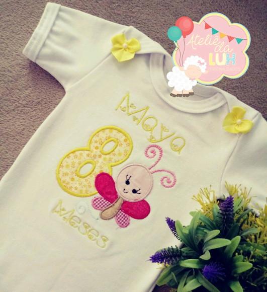 Body Personalizado Mesversário!!