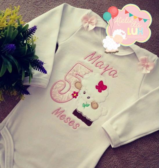 Body Personalizado Mesversário!!