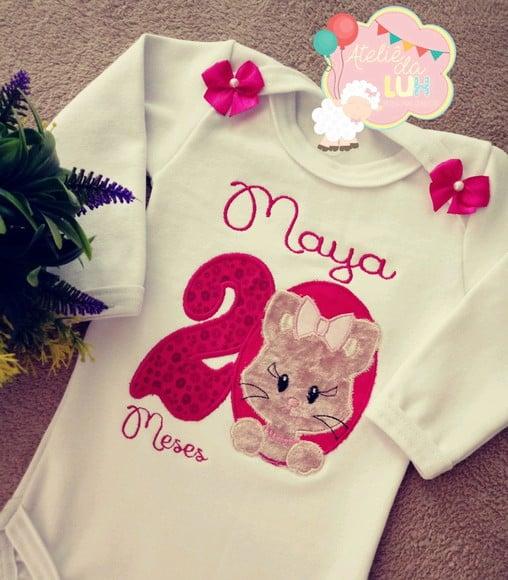 Body Personalizado Mesversário!!