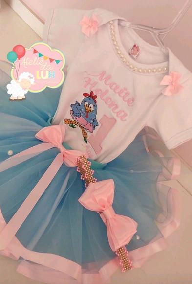 Conjunto Galinha pintadinha