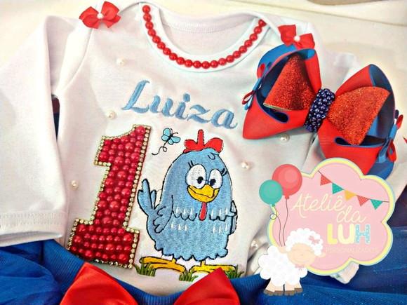 Conjunto Galinha Pintadinha