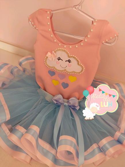 Conjunto Infantil chuvas de Amor