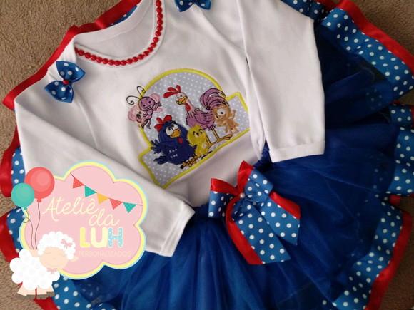 Conjunto Infantil Galinha Pintadinha !