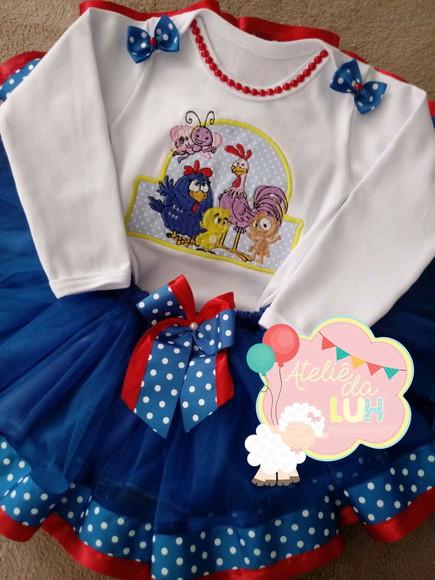 Conjunto Infantil Galinha Pintadinha !