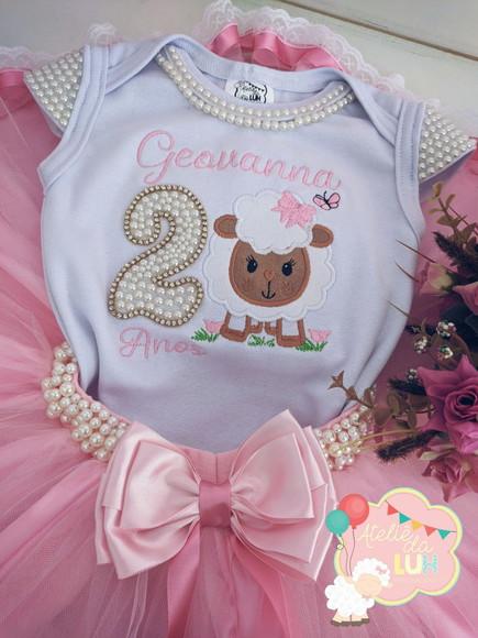 Conjunto Infantil Ovelha Luxo.