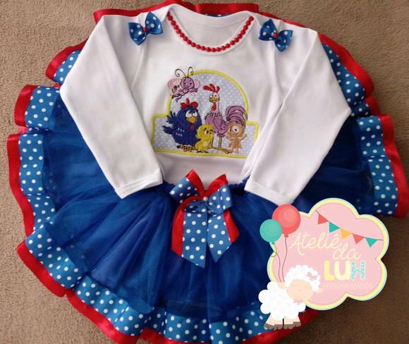 Conjunto Infantil Galinha Pintadinha !