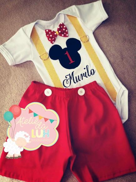 Conjunto Mickey