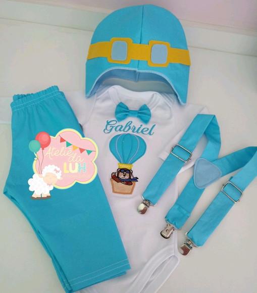 Conjunto Urso no Balão
