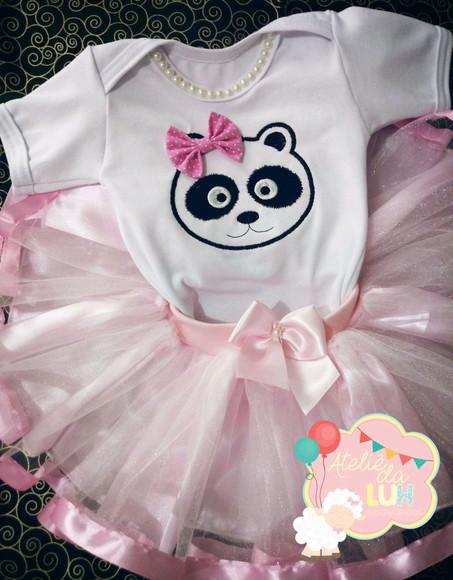 Conjunto Urso Panda!