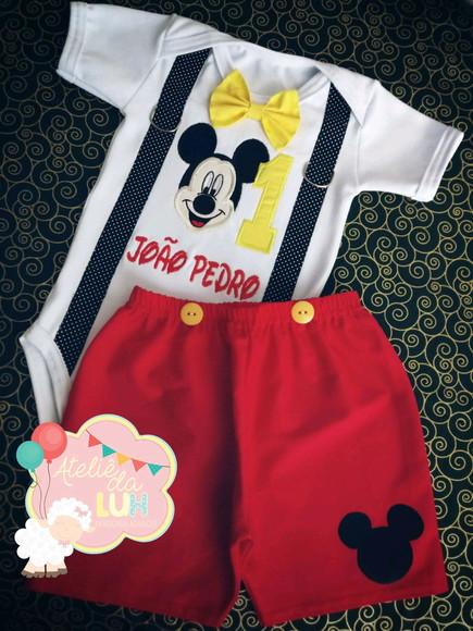 Roupa Mickey